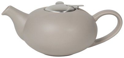 Now Designs London Pottery 4 Cup Pebble Teapot, Blue Flecks N2