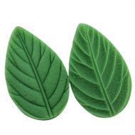 Wholeport Long Leaf Fondant and Gum Paste Mold Silicone Clay Molds Jewelry Molds Cake Decoration Supplies