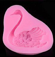 Silicone Mold 3D swan Fondant Cake Decorating Tools N2