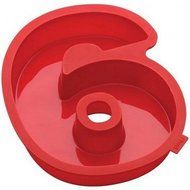 Lekue Numbers Silicone Mold - Red Six