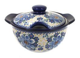 Polish Pottery Daisy Surprise Soup Tureen