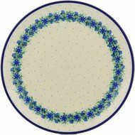 Polmedia Polish Pottery 14-inch Stoneware Platter H9919E Hand Painted from Ceramika Artystyczna in Boleslawiec...