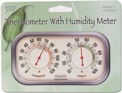 Springfield Color Track Humidity Meter and Thermometer N2