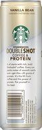 Starbucks Doubleshot Coffee and Protein, Vanilla Bean, 11 Ounce Cans (Pack of 12) N10