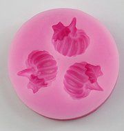 Pumpkin 3d Silicone Soap Moldfondant Candle Molds,sugar Craft Tools, Chocolate Moulds, Bakeware Cake Decorating...