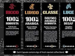 Nespresso Pods (Compatible) - Variety Pack - By Mixpresso (40 Count) N2