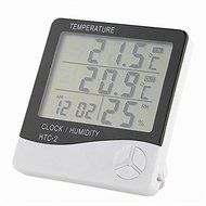 Black Meter Indoor/Outdoor Digital LCD Thermometer Hygrometer Temperature Humidity N3