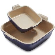 Le Creuset Indigo Square Bakers PG111520-59 , Set of 2