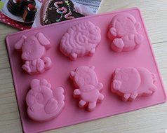 HSE Lovely Animals Silicone Chocolate Molds Cake Mould kitchen accessories cooking tool cake decorating tools...