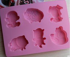 HSE Lovely Animals Silicone Chocolate Molds Cake Mould kitchen accessories cooking tool cake decorating tools... N2