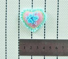 WilsonBaking Love Collection - Ocean Heart Rose Bouquet Mold Decorations Silicone Mold Silicone Fondant Lace Molds... N2