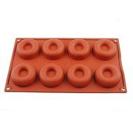 8cavity Silicone Donut Baking Cake Chocolate Soap Candy Jelly Mold Mould Pan N2