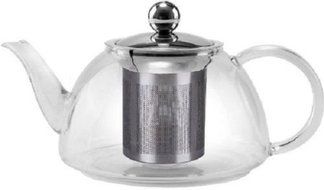 PREMIUM Heat resistant STOVE TOP SAFE Glass Kettle Tea Pot TEAPOTS 1200ml NEW!