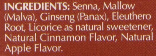 Ultra Slim Tea, Cinnamon Apple, Tea Bags, 24-Count Box (Pack of 4) N5
