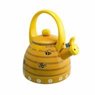 Supreme Housewares Whistling Tea Kettle, Bee Hive