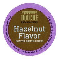 Hazelnut Flavor Premium Coffee K Cups 72 Count
