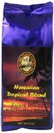 Chocolate Almond Flavored, Kona Hawaiian Coffee Blend, 8 Oz, Ground N3