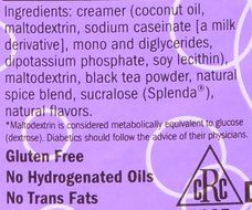 2 canisters of Orca Spice Sugar-Free Chai, 11.9oz. N6