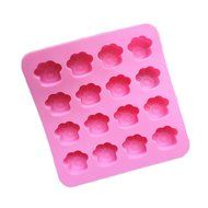 JLHua 16 Cavity Paw Print Silicone Non Stick Cake Bread Mold Chocolate Jelly Candy Baking Mould N2
