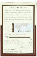 Choice Organic Rooibos, Red Bush Tea, Caffeine Free, 16-Count Box (Pack of 6) N3