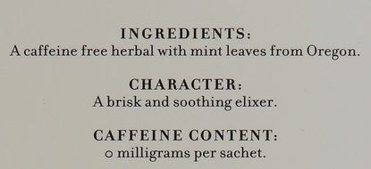 Harney and Sons Mint Verbena Tea, 20 Count (Pack of 6) N3