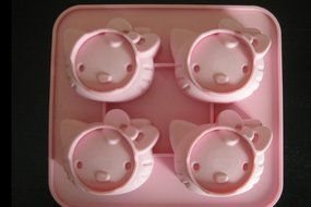 Silicone Baking Cake Mold Mickey Mouse Mold 4 Cavities