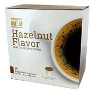 Hazelnut Flavor Premium Coffee K Cups 72 Count N3