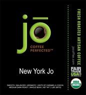 NEW YORK JO: 2 lb, Medium Dark Roast, Whole Coffee Arabica Beans, USDA Certified Organic, NON-GMO, Fair Trade... N2