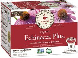 Traditional Medicinals Organic Chamomile with Lavender Tea, Single Serve Cups for Keurig K-Cup Brewers, 10 Count N38