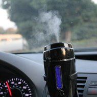Xcellent Global 180ml Mini Travel and Car Air Humidifier with Humidification and Purification Functions PLUG IN... N2