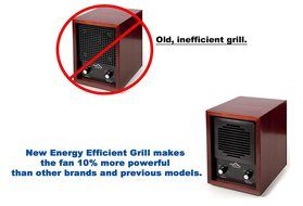 New Comfort Ionic Black Ozone Air Purifier Odor Remover Ionizer Cleans over 3500 sq ft N3
