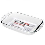 Borolux Casserole and Lasagna Baking Dish, Shatter-Resistant Borosilicate Glass Bakeware, 9x13 Inch