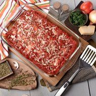 Borolux Casserole and Lasagna Baking Dish, Shatter-Resistant Borosilicate Glass Bakeware, 9x13 Inch N2
