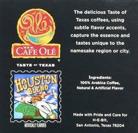 Cafe Ole Taste of Texas Houston Blend 12 Count K-cups (Pack of 2)