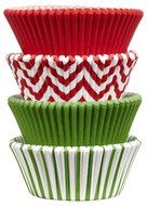 Wilton 415-2370 100 Count Perfect Results Christmas Baking Cup Storage