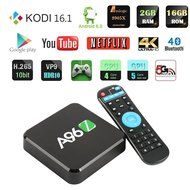 A96Z Android 6.0 TV Box Amlogic S905X Quad Core Cortex A53 2.0GHz 64bit 2GB 16GB 3D Wifi HDMI Kodi 16.0 Fully... N5