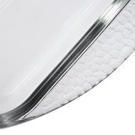 Borolux Casserole and Lasagna Baking Dish, Shatter-Resistant Borosilicate Glass Bakeware, 9x13 Inch N4