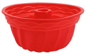 Beauty Clubs Bakeware Tray Mould Tool Swirl Bundt Ring Cake Bread Pastry Silicone Mold Pan N7