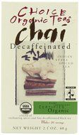 Choice Organic Decaf Chai, 2.1 Ounce N8