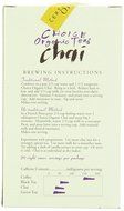 Choice Organic Decaf Chai, 2.1 Ounce N10