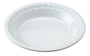 HIC 10.5" Pie Plate, White