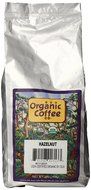 The Organic Coffee Co. Whole Bean, Hazelnut Coffee, 32 Ounce N3