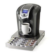 NIFTY 6498 Keurig Brewed Stainless Steel K-Cup Rolling Drawer, Metallic