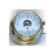 Brass Porthole Barometer Thermometer Comforter