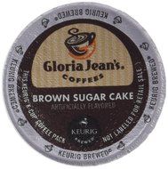 Gloria Jeans Brown Sugar Cake Coffee Keurig K-Cups, 72 Count