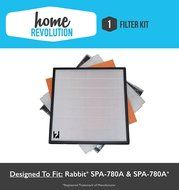 Rabbit Air Home Revolution Brand Replacement Air Minus A2 Filter Kit; Fits SPA-780A &amp; SPA-780A N4