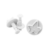 DUFUSTORE Fondant Cake Bread Decorating Sugarcraft Mold Cookie Plunger Cutters Tools Maple Leaves
