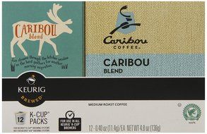 Caribou Coffee Caribou Blend, K-Cups for Keurig Brewers, 24-Count (Pack of 2) N7