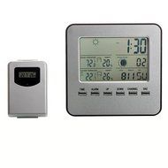 Cideros Wireless Electronic Weather Station Alarm Clock with Outdoor Sensor Hygrometer Thermometer Moon phase...