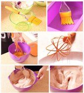 PNBB Silicone Baking Tools Set of 4 Yellow